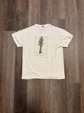 Vintage Yosemite National Park Tree Advice Graphic Tee Shirt